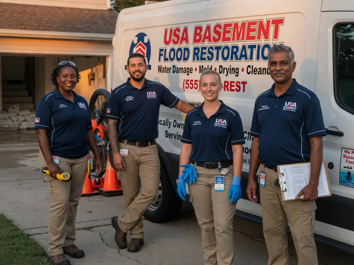 Basement Flood Cleanup company in Neffs, PA