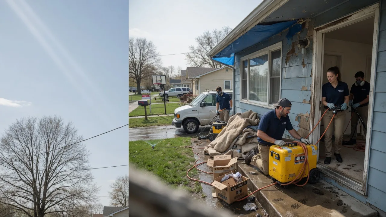 Basement Flood Cleanup in Neffs, PA near me